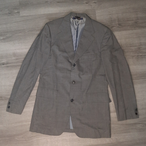 Brooks Brothers Brooksgate Grey Suit Blazer - Picture 1 of 11